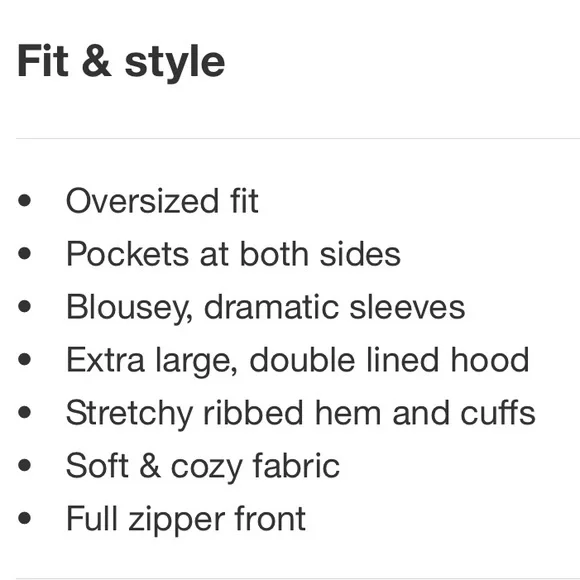 NWT Blogilates Marshmallow Zip Sweatshirt - Picture 7 of 9